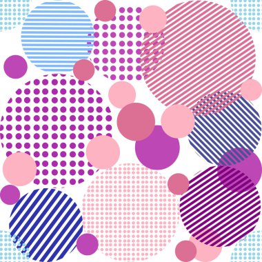 Dairesel mor soyut arkaplan, modaya uygun kıyafet rengi.