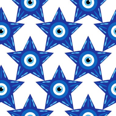 Kem göz büyüsü kusursuz desen. Korunma sembolü, Türk hatırası.