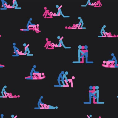 Kama Sutra kusursuz desenli poster kumaşı. Kamasutra baştan savma sevişme pozları veriyor. Hazır ol. Ayakta duran konumlar