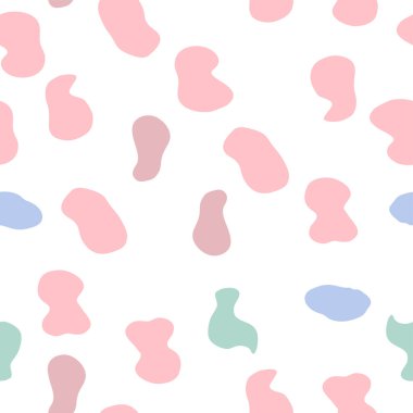 Havalı Lava Lambası Kusursuz Desen. 1970 'lerde Tekstil, Paket Kağıdı, Sosyal Medya Yazdırma için Psikedelik Sıvı Akımı Vektör Arkaplanı Bırakıyor