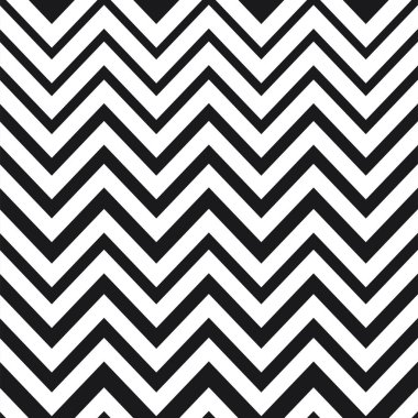 Geometrik zikzak çizgileri olan kusursuz desen. Minimalist dokuyu tekrar ediyorum. Soyut monokrom