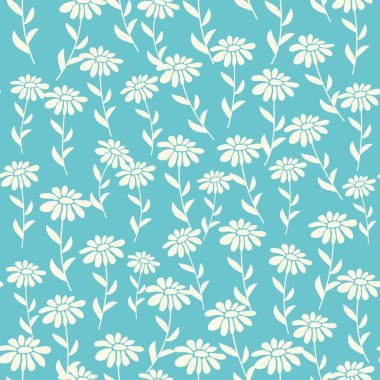 Renkli, siluet biçimli, çiçekli ve yapraklı. Soyut çiçek baharı, yaz pastel deseni