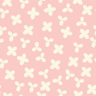 Renkli, siluet biçimli, çiçekli ve yapraklı. Soyut çiçek baharı, yaz pastel deseni