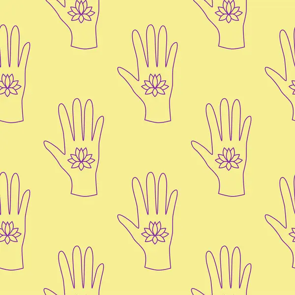 Siluetler sihirli semboller, yılan, göz, tarot kartları, el, kafatası, iksir, ay, kelebek, mantar, yıldız gibi sihirli elementler ile, pürüzsüz desen. Cadılık tema simgeleri ve elementleri.