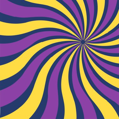 Sirk arka planı ve spiral retro ışın vektör deseni. Kırmızı beyaz güneşin klasik posteri ya da yıldız patlamış radyal çizgiler grunge deseni, sirk, karnaval, yaz festivali ya da chapiteau arka planı