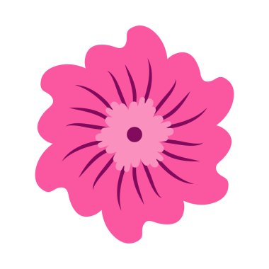 Vahşi ve bahçe çiçekleri, yapraklar. Modern vektör botanik çizimler, el çizimi çiçek tasarımı elementleri.