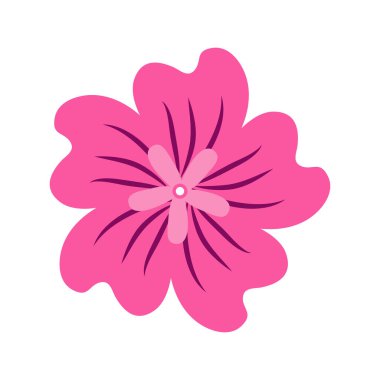 Vahşi ve bahçe çiçekleri, yapraklar. Modern vektör botanik çizimler, el çizimi çiçek tasarımı elementleri.