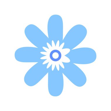 Vahşi ve bahçe çiçekleri, yapraklar. Modern vektör botanik çizimler, el çizimi çiçek tasarımı elementleri.