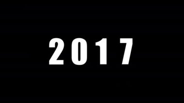 Analog sayacı 2015 'ten 2022' ye kadar sayıyor. Yeni yıl arifen kutlu olsun. 4K görüntü hareketli görüntü görüntüleme.
