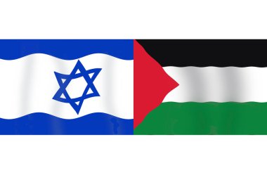 Filistin ve İsrail Bayrağı birleşti