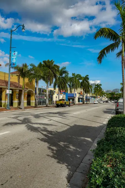 Little Havana Street Miami Florida Pomeriggio Novembre 2023 — Foto Stock