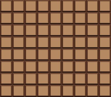 Chocolate bar  flat seamless pattern 