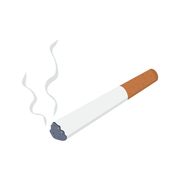 Cigarettes Butt Smoking Vector — Vetor de Stock