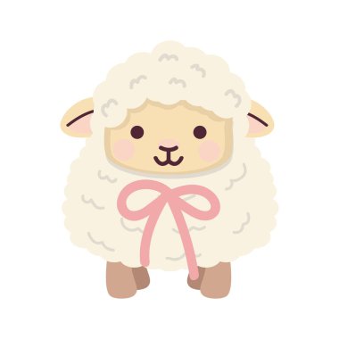 Küçük şirin kuzu çizgi film karakteri.