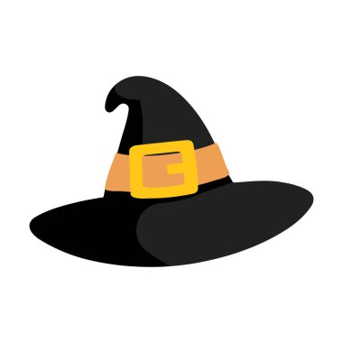 Sihirbaz şapka vektörü resimleme izole