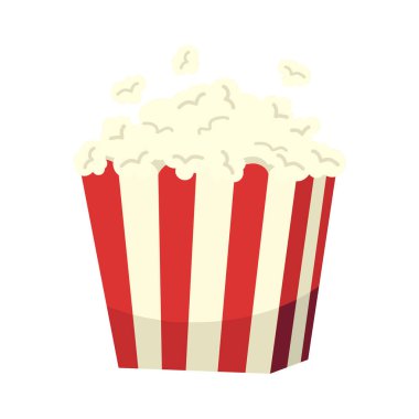 Kutudan fırlayan patlamış mısır.