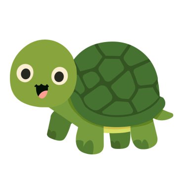 Şirin Çizgi Roman Kaplumbağa Çizimi dairesi