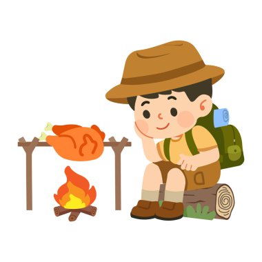 Kızarmış Tavuk çizgi filmiyle Çocuk Kampı