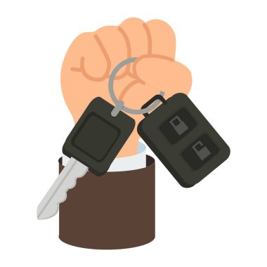 El Tutma Araba Anahtarları ve Anahtarlık tabelası