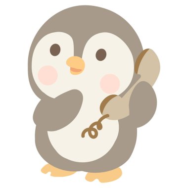 Çizgi film Penguen Telefon Hayvanı hakkında konuşuyor
