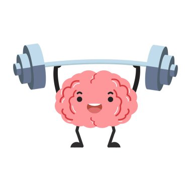 Çizgi film Beyin Halter Çizimi düzlüğü