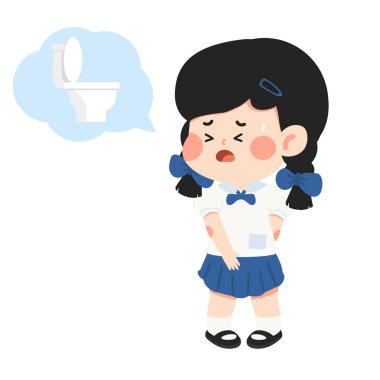 Büyüteç Çizgi Filmli Liseli Kız Çizimi