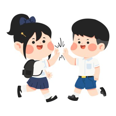 Çizgi film okulundaki çocuklar Çak Beşlik Resim Arkadaşları Veriyor 