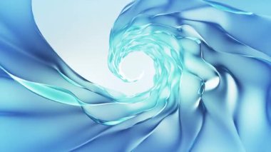 Girdap Dalgalı Sıvı Arkaplan Canlandırma Döngüsü