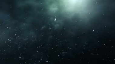 Parçacıklar Döngülü Sinematik Arkaplan Canlandırması