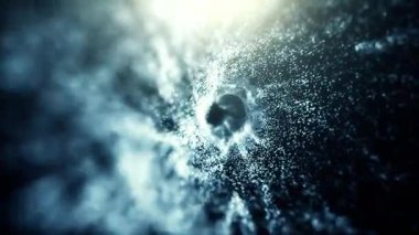 Bilimkurgu Uzay Kozmosu Boşluk Solucan Deliği Canlandırması