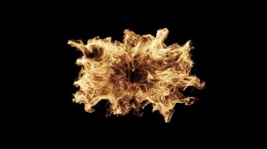 Karanlık Arkaplan Üzerinde Parlayan Parçacık Bulutu Geçiş, kaplama veya açığa çıkarma için izole