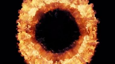 Yangın açıcı, aydınlatıcı, geçiş, kaplama. Patlamanın yoğun ve kaotik doğasını taklit eden dinamik görsel efekt, alevler ve duman içerir..