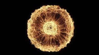 Lüks Altın Parçacık Patlaması Kıvılcımlar saçar