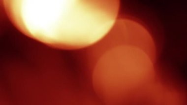 Işık Sızıntısı Bokeh Geçişi - Bokeh 'in sıcak ışığı nostalji, hayal gücü ya da sıcaklığı anımsatabilir