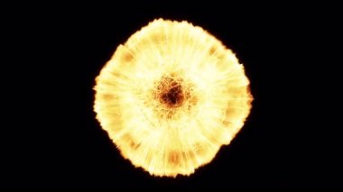 Ateş Parçacığı Patlaması Açığa Çıkarıcı Kara Arkaplanda İzole Edildi