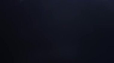 Blue Prismatic Lens Flare Light Leaks Overlay Transition