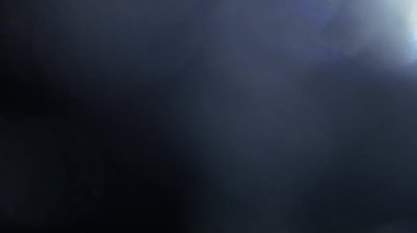 Blue Prismatic Lens Flare Light Leaks Overlay Transition