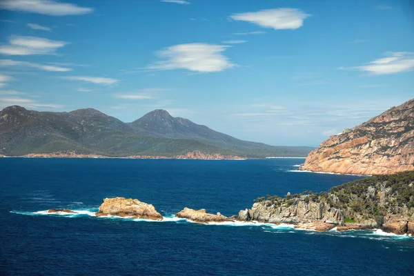Vacker Utsikt Över Havet Och Klippan Carp Bay Från Cape — Stockfoto
