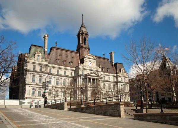 Montreal Canada Aprile 2020 Municipio Montreal Sede Del Governo Locale — Foto Stock