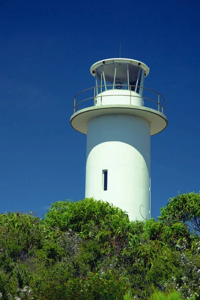 Der Weiße Leuchtturm Von Cape Tourville Freycinet Nationalpark Tasmanien Australien — Stockfoto