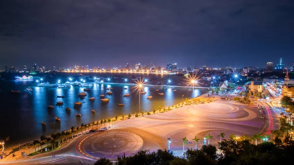 Mirador Más Hermoso Playa Pattaya Ciudad Pattaya Chonburi Tailandia — Foto de Stock