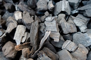 soyut, doğal siyah kömür mineral siyah taş arka plan.