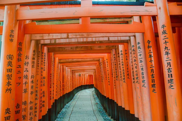 Fushimi Inari Taisha Gate Fushimiinari Taisha Heaven Kyoto Japan — ストック写真
