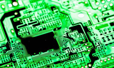 Özet olarak, anakart elektronik arkaplanı kapat. (mantık kartı, Cpu ana kartı, devre, sistem kartı, mobo)