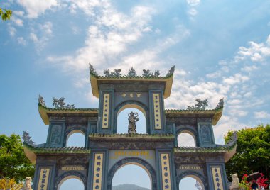 Da Nang, Vietnam 'daki en güzel bakış açısı olan Buda.