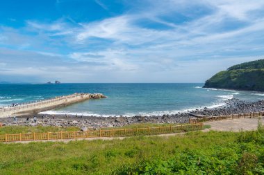 Hallasan National Park of Jeju Island South Korea clipart