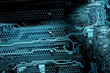 Abstract,close up of Mainboard Electronic background.(logic board,cpu motherboard,circuit,system board,mobo) clipart