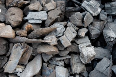 soyut, doğal siyah kömür mineral siyah taş arka plan.