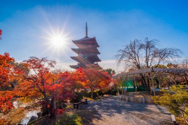 Toji 'nin (To-ji) en güzel bakış açısı Japonya' nın Kyoto kentinde popüler bir turizm merkezidir..