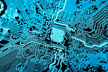 Abstract,close up of Mainboard Electronic background.(logic board,cpu motherboard,circuit,system board,mobo) clipart